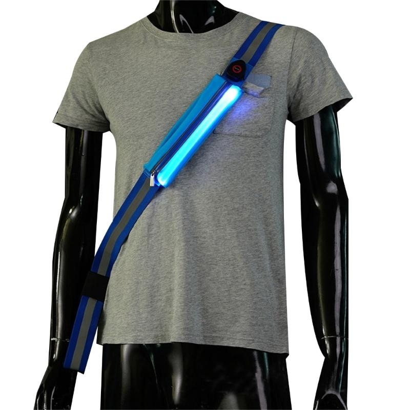 Running Gear Night - T3LB Yüksek Görünürlük LED Yansıtıcı Kemer