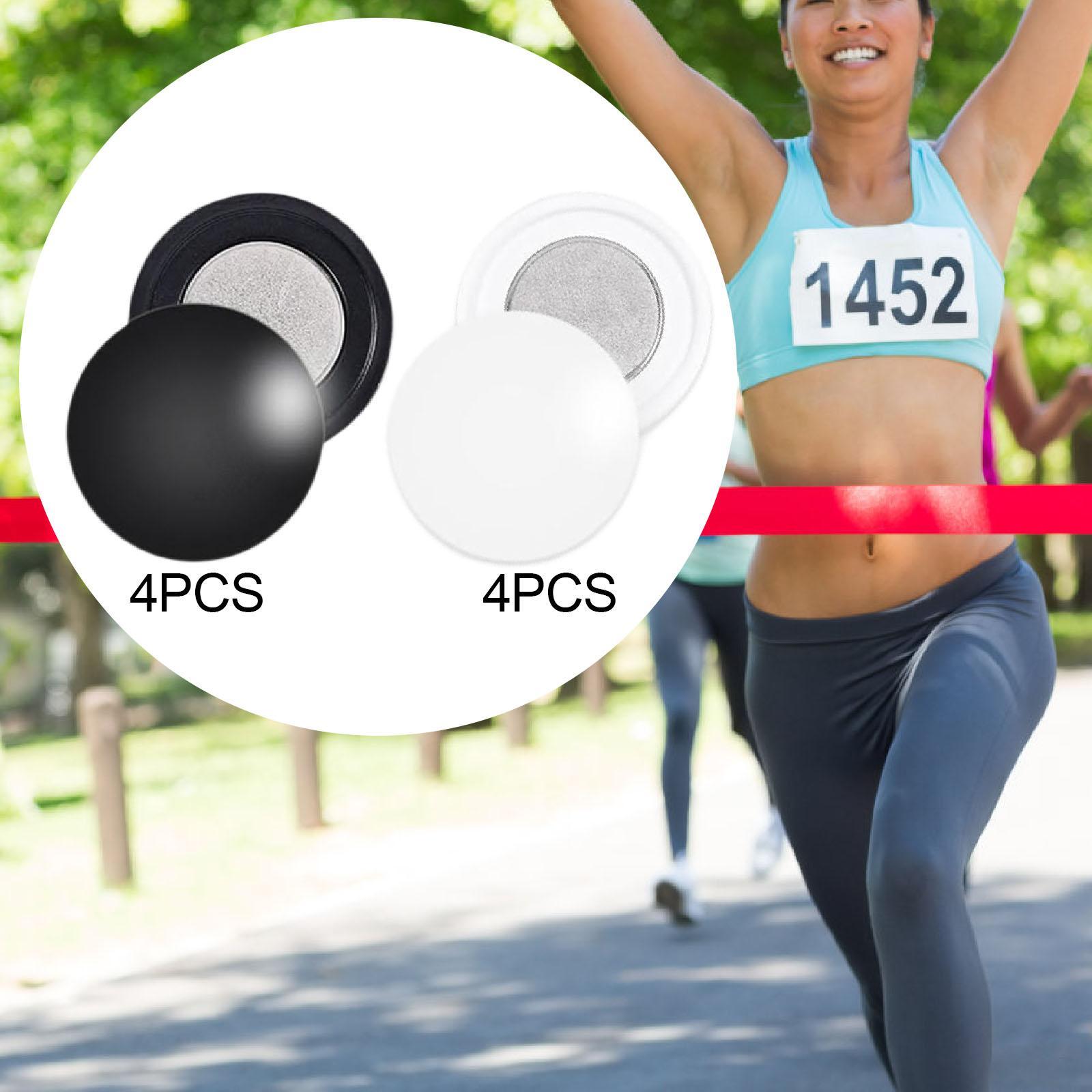 Running Gear Track - 4 çift manyetik yarış önlüğü klipleri