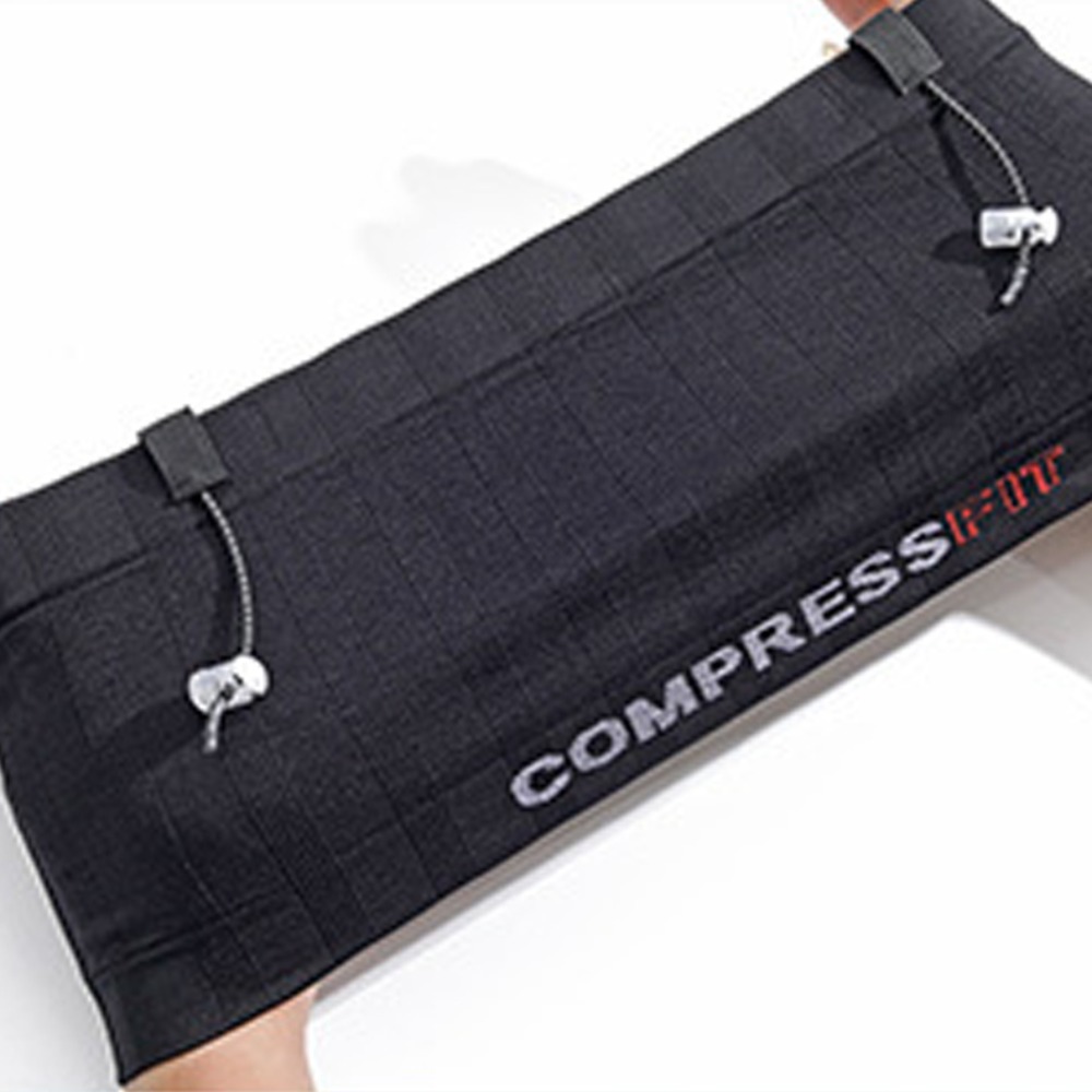 Running Gear Holder - Koşu Kemeri Görünmez Bel Çantası İnce
