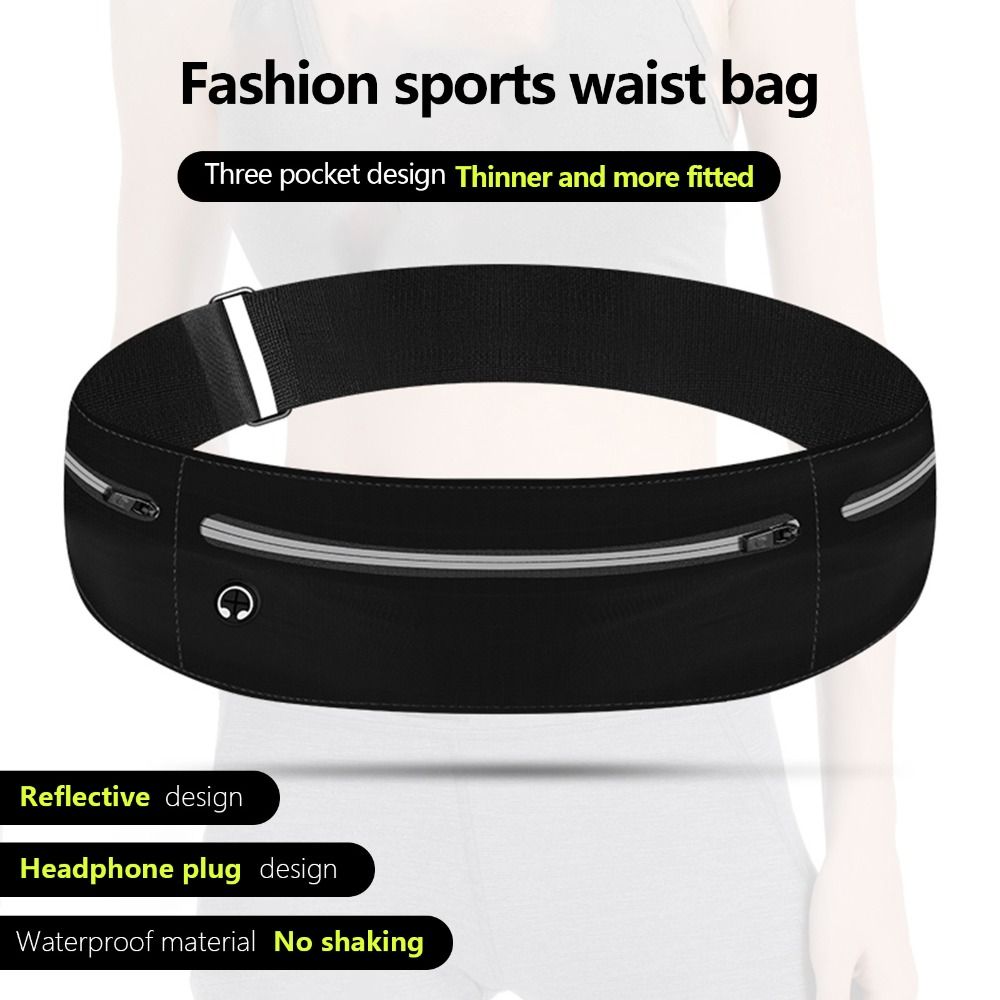 Running Gear Bag For Men - Erkekler için Su Geçirmez Koşu Kemeri