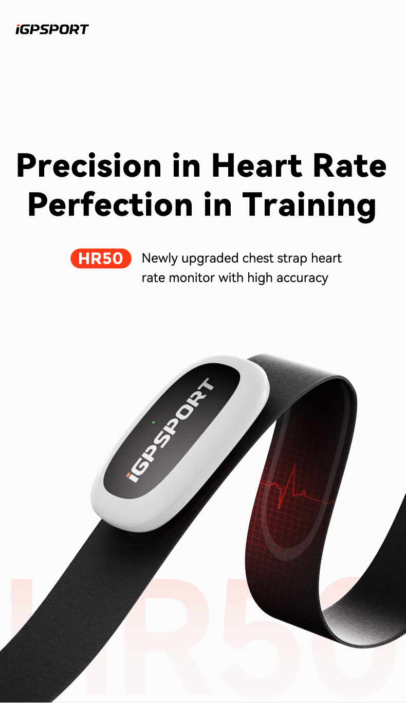 Heart Rate Strap Chest - IGPSPORT HR50 Kalp Hızı Monitörü Göğüs