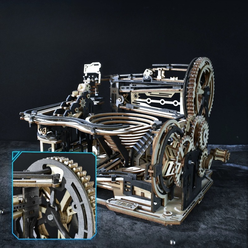 3D Ahşap Top Parkuru Dişli Set - Running Gear Track incelemesi ve fiyatı