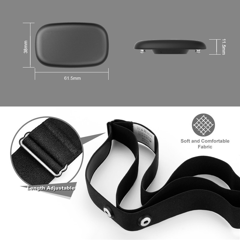 FITCENT5.3 Khz göğüs nabız mon - Heart Rate Strap Chest incelemesi ve fiyatı