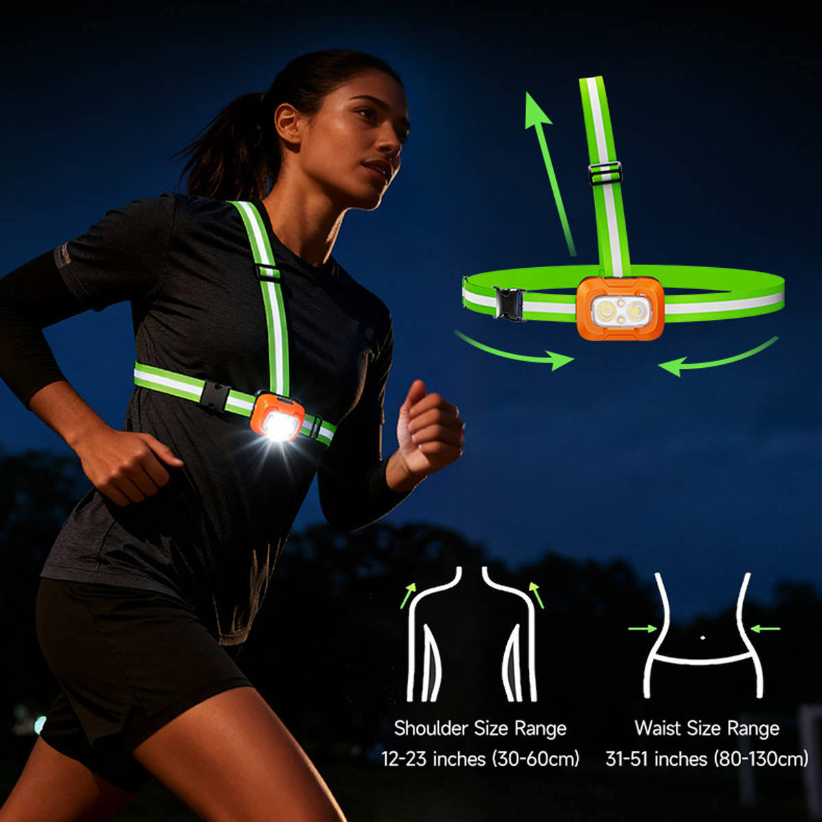 Koşu Işığı USB Şarj Edilebilir - Running Gear Night incelemesi ve fiyatı
