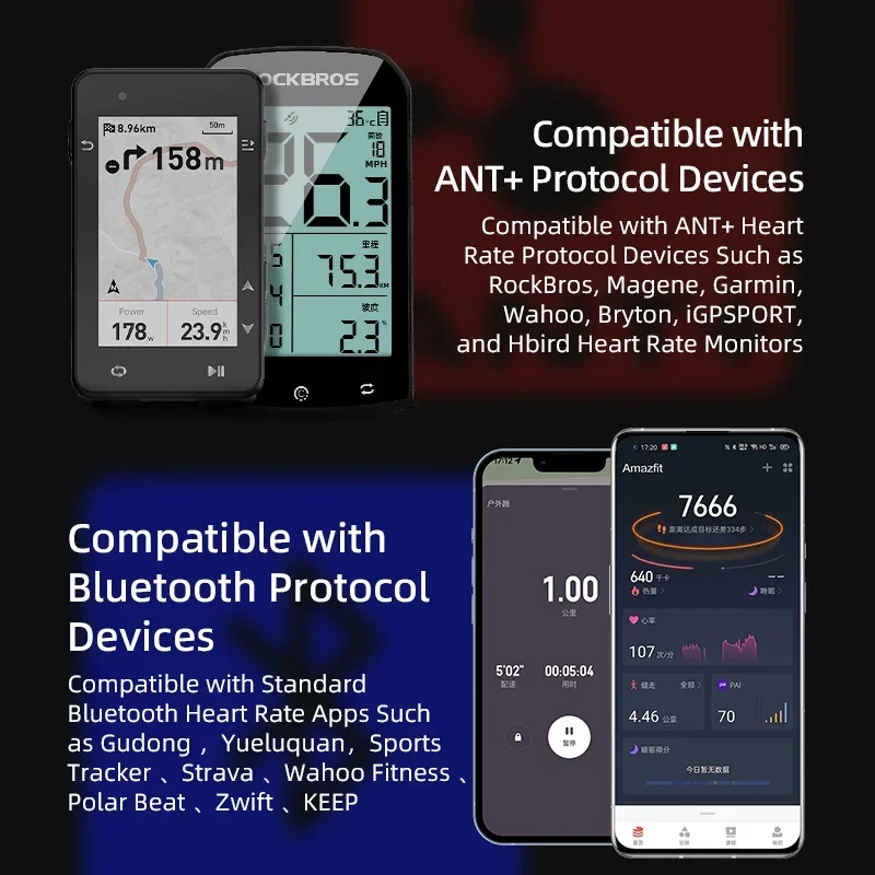 ROCKBROS Bluetooth 4.0 ve ANT+ - Heart Rate Strap Chest incelemesi ve fiyatı