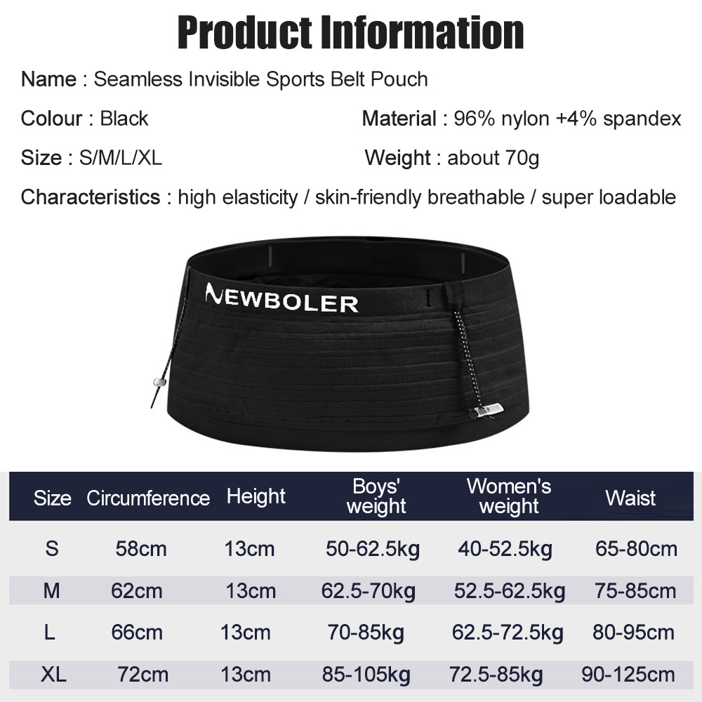 NEWBOLER Elastik Spor Bel Çant - Running Gear Holder incelemesi ve fiyatı