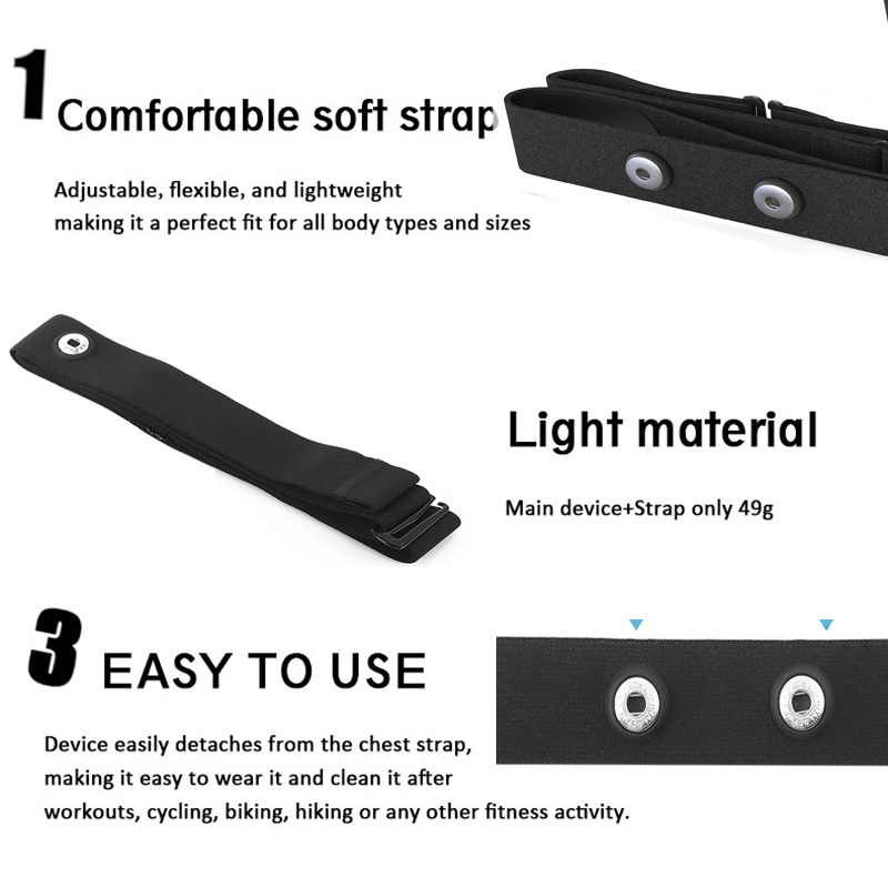 1 adet nabız monitörü yedek yu - Heart Rate Strap Chest incelemesi ve fiyatı