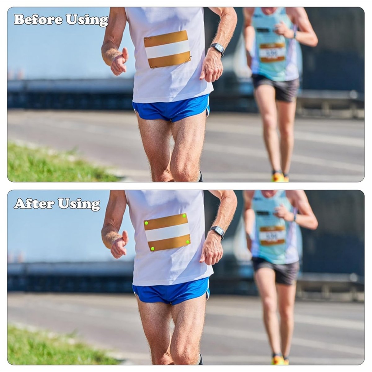ABJX 12 Adet Koşu Numarası Kli - Running Gear Holder incelemesi ve fiyatı