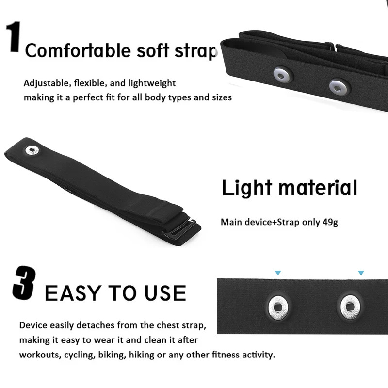 Polar H10 Sensörü için Premium - Heart Rate Strap Chest incelemesi ve fiyatı